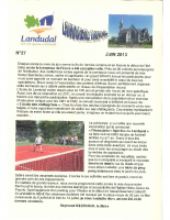 Landudal Info, N°27 Juin 2013