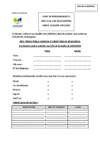 CCAS FICHE RENSEIGNEMENTS AIDE CANTINE GARDERIE